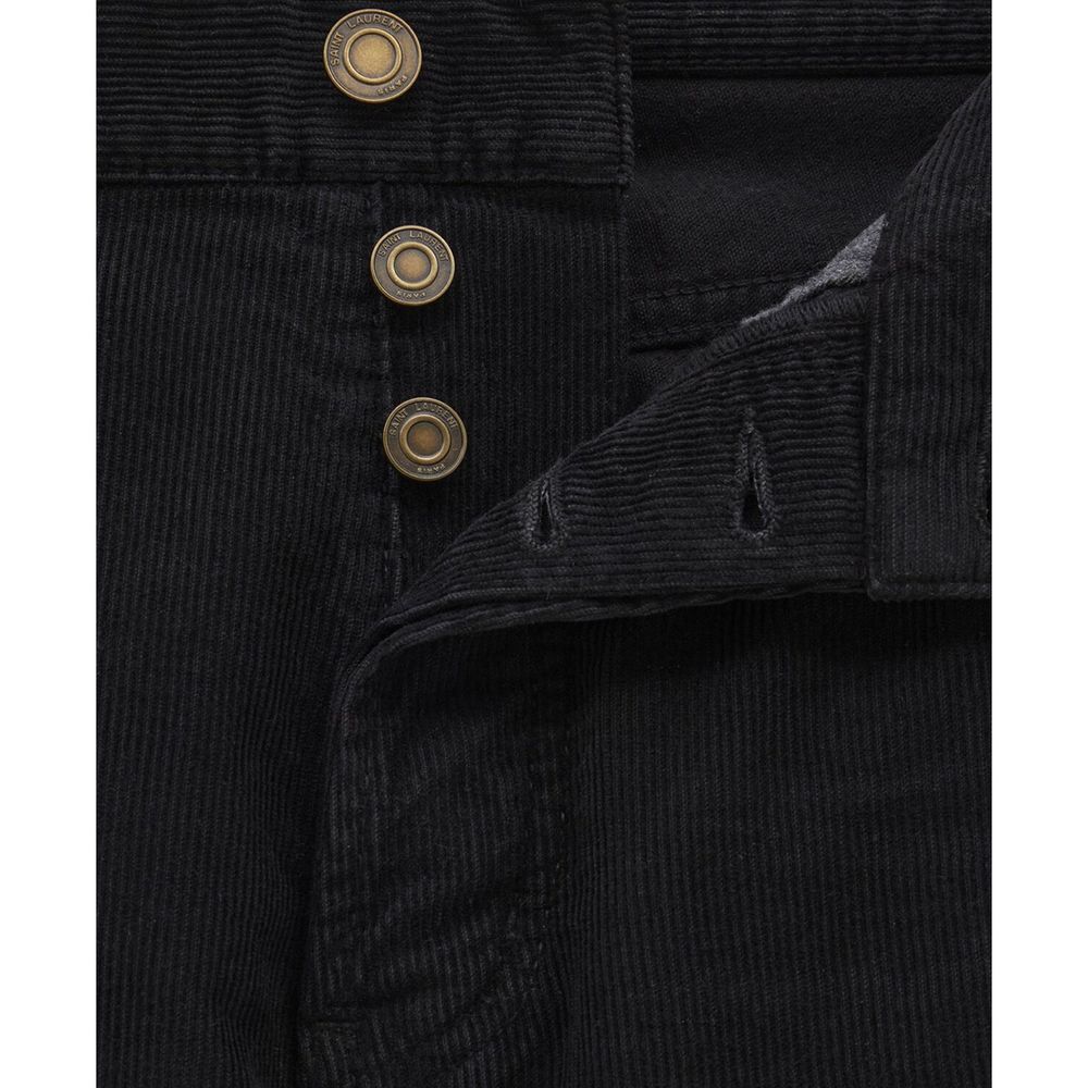 Saint Laurent Corduroy Straight Leg Jeans