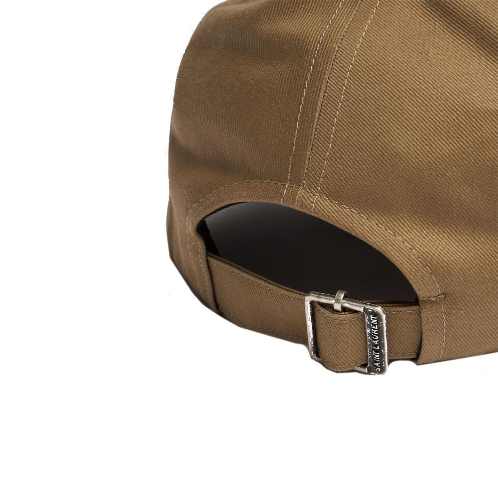 Saint Laurent Cotton Baseball Cap
