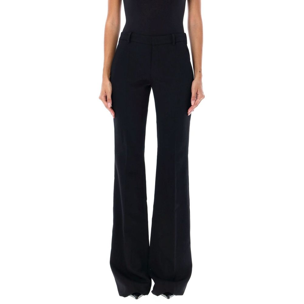 Saint Laurent Flared Wool Trousers