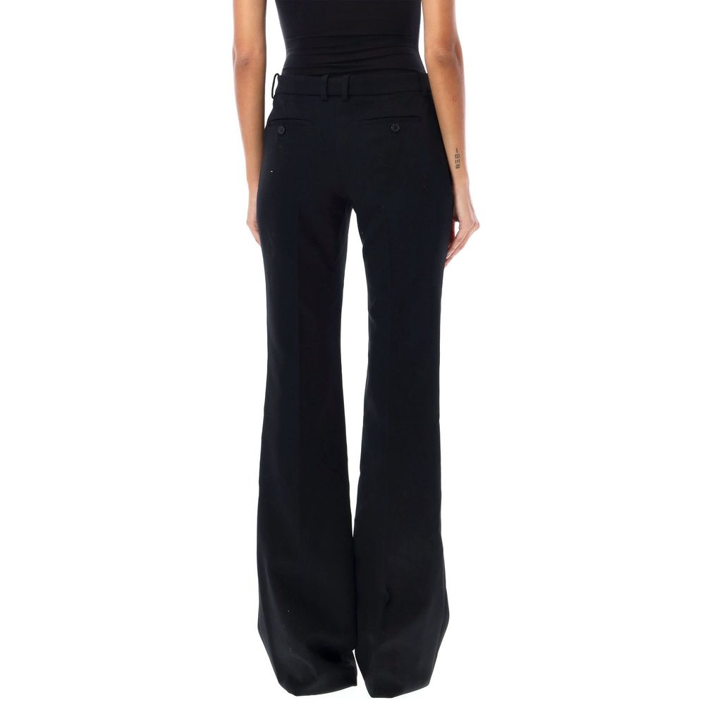 Saint Laurent Flared Wool Trousers