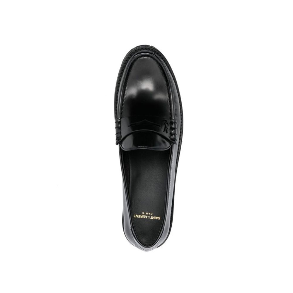 Saint Laurent Oxford Leather Loafers