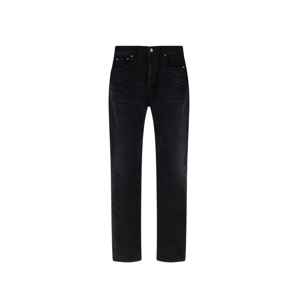 Saint Laurent Cotton Denim Jeans