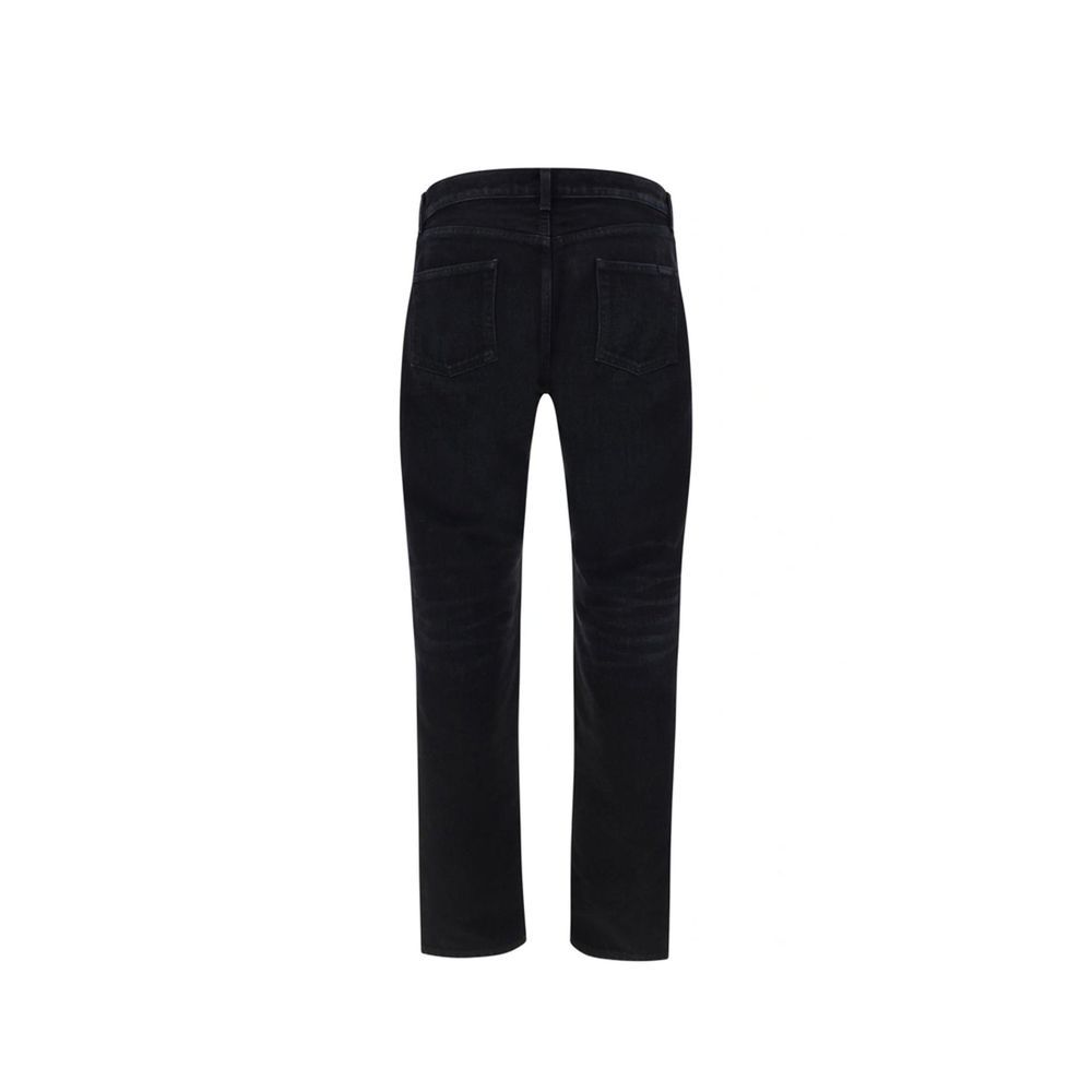Saint Laurent Cotton Denim Jeans