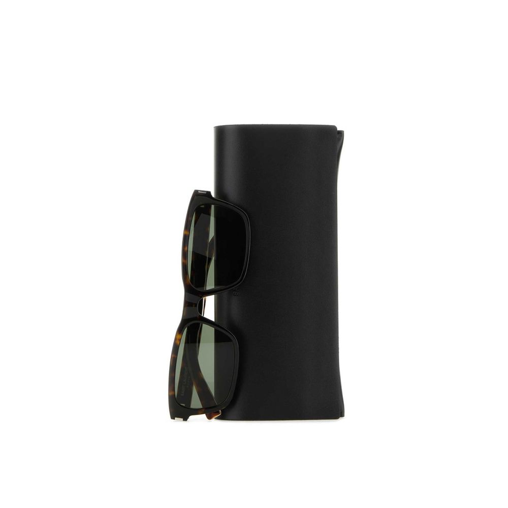 Saint Laurent Square Logo Sunglasses
