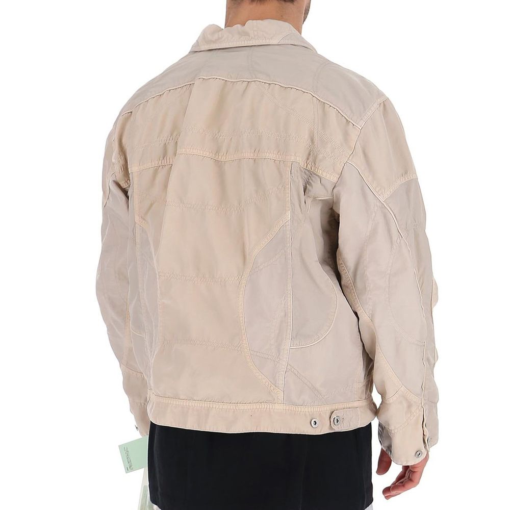 Off-White Logo Windbreaker Bomber Jacket
