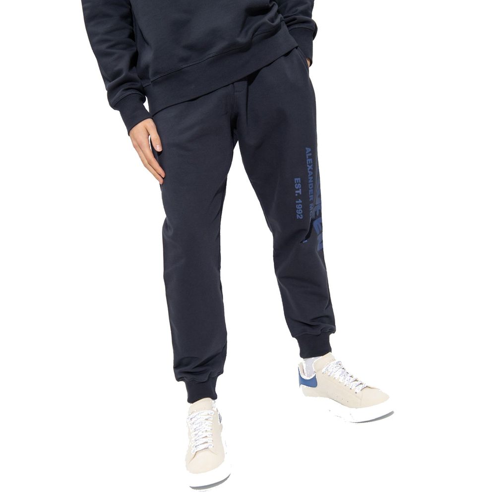 Alexander McQueen Cotton Logo Sweatpants