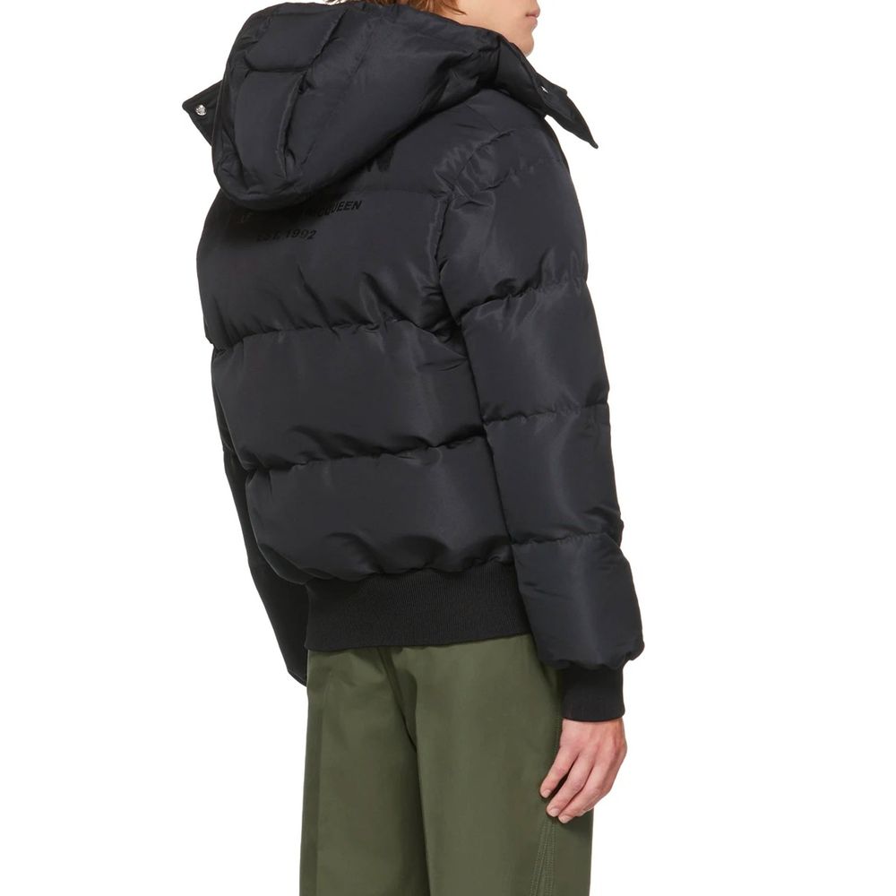 Alexander McQueen Wool Blend Padded Bomber