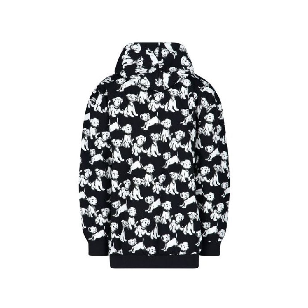 Celine Hooded Printed Dogs Sweatshirt