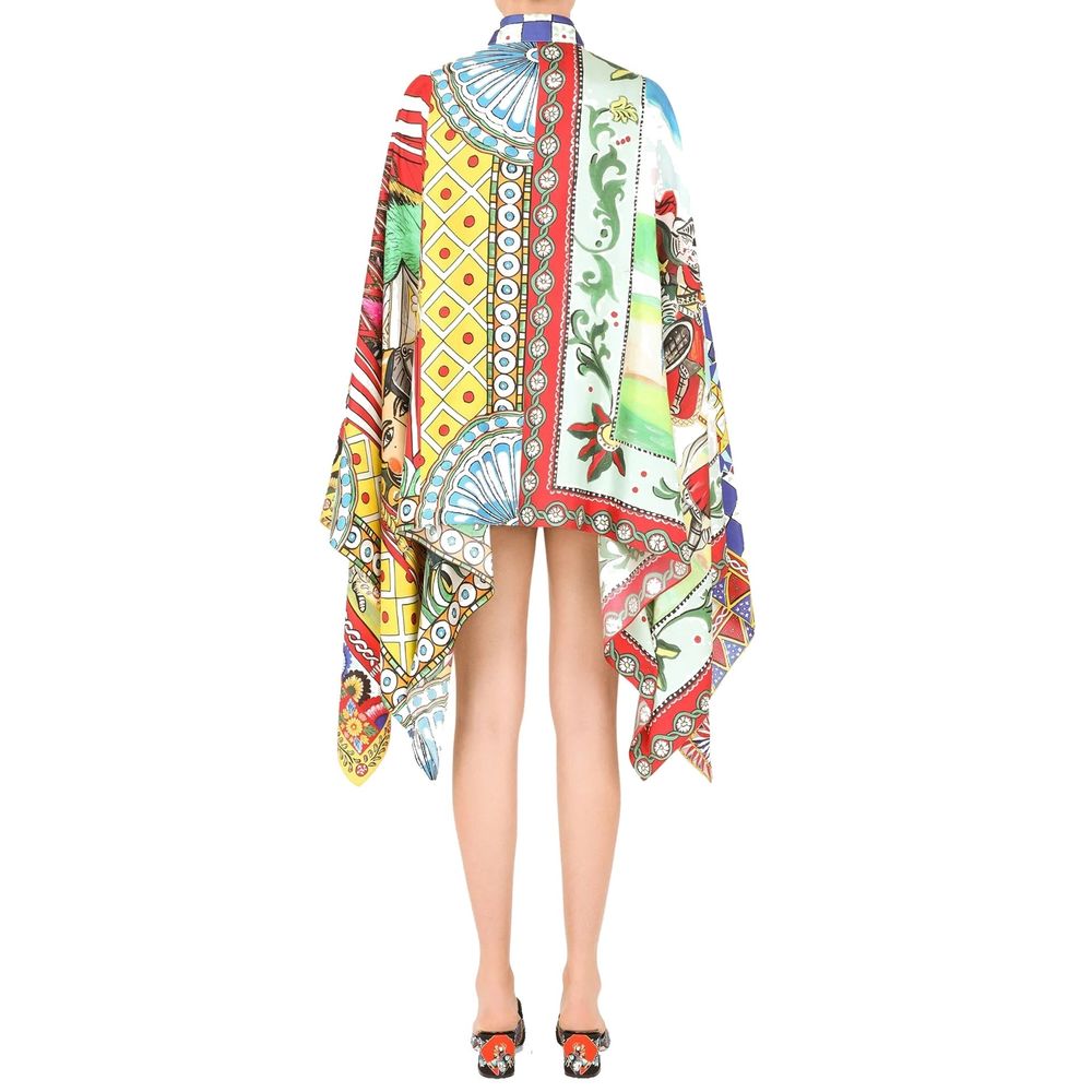 Dolce & Gabbana Dolce&Gabbana Carretto Poncho Shirt