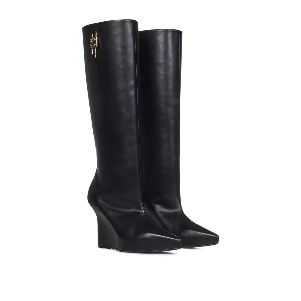 Givenchy G-Lock Leather Boots