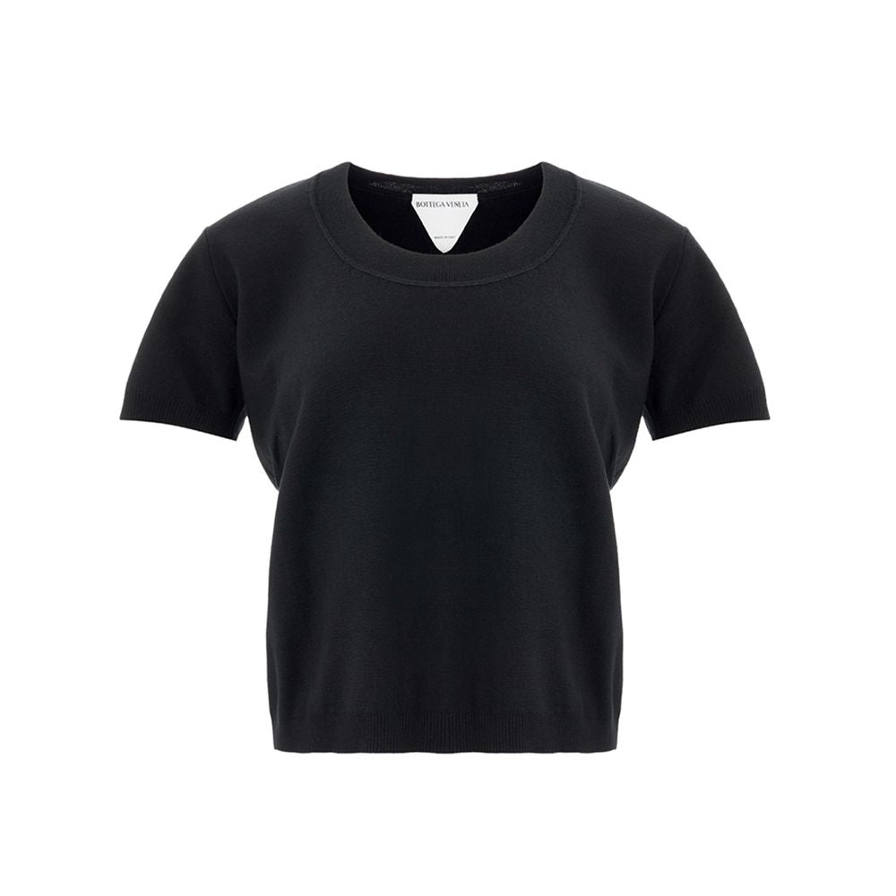 Bottega Veneta Black Cashmere T-Shirt