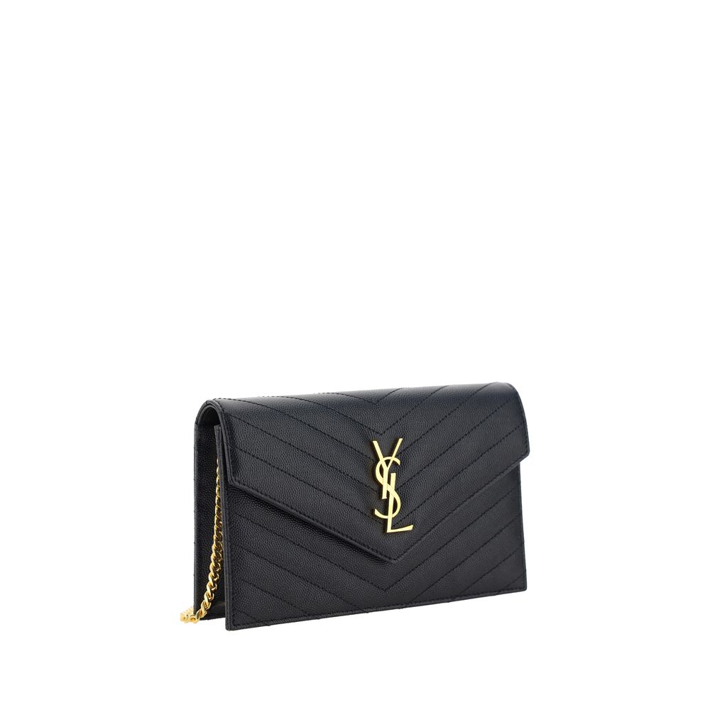 Saint Laurent Wallet with Chain