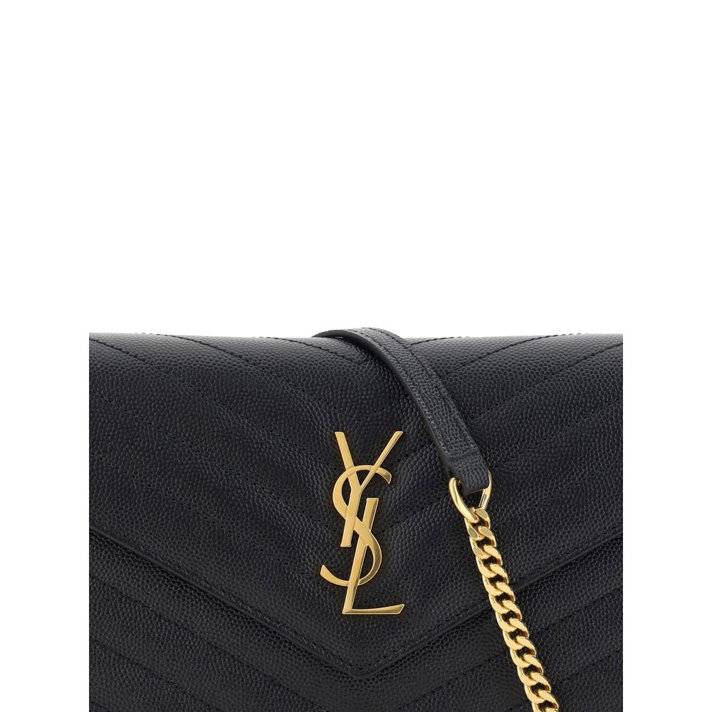 Saint Laurent Wallet with Chain
