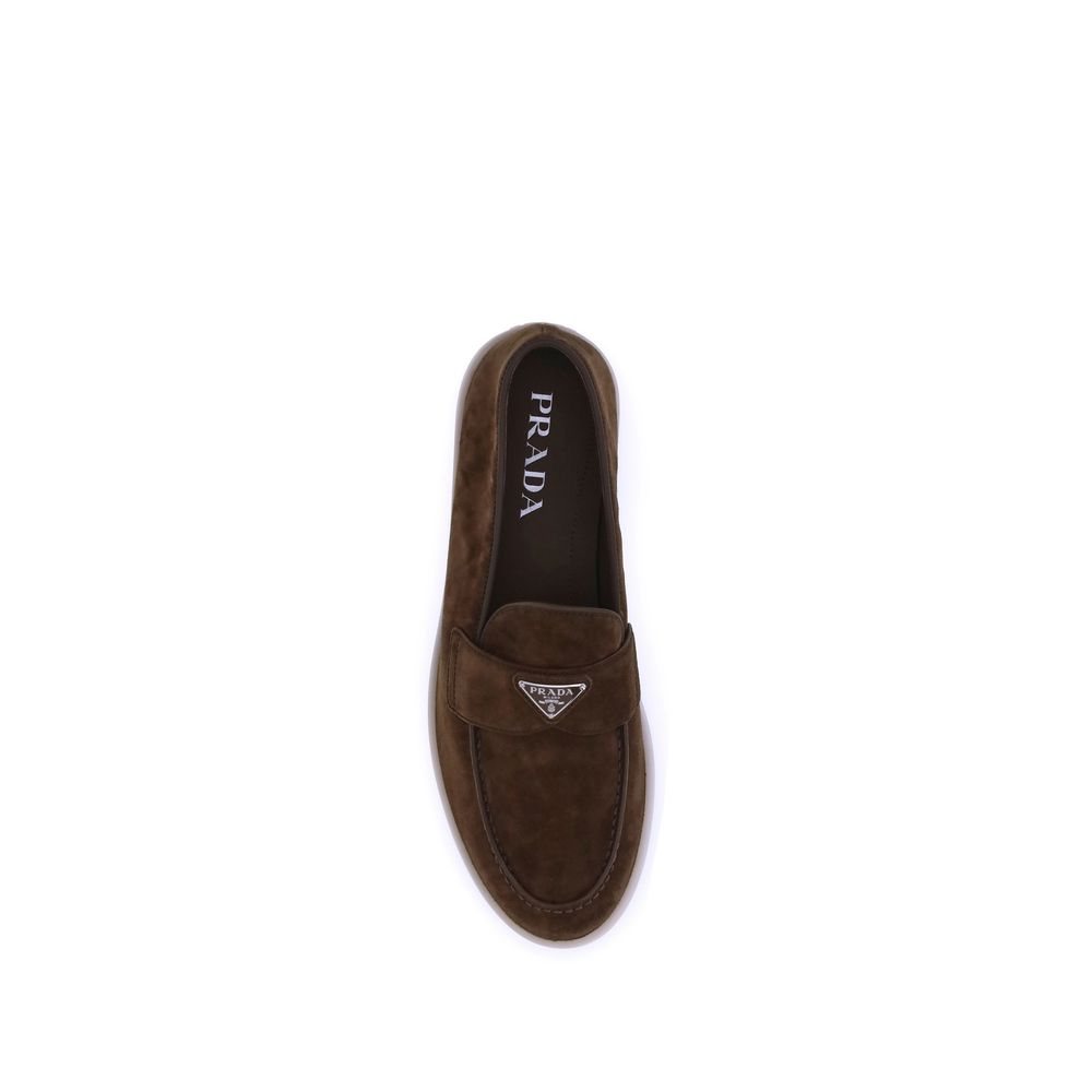 Prada Suede Loafers