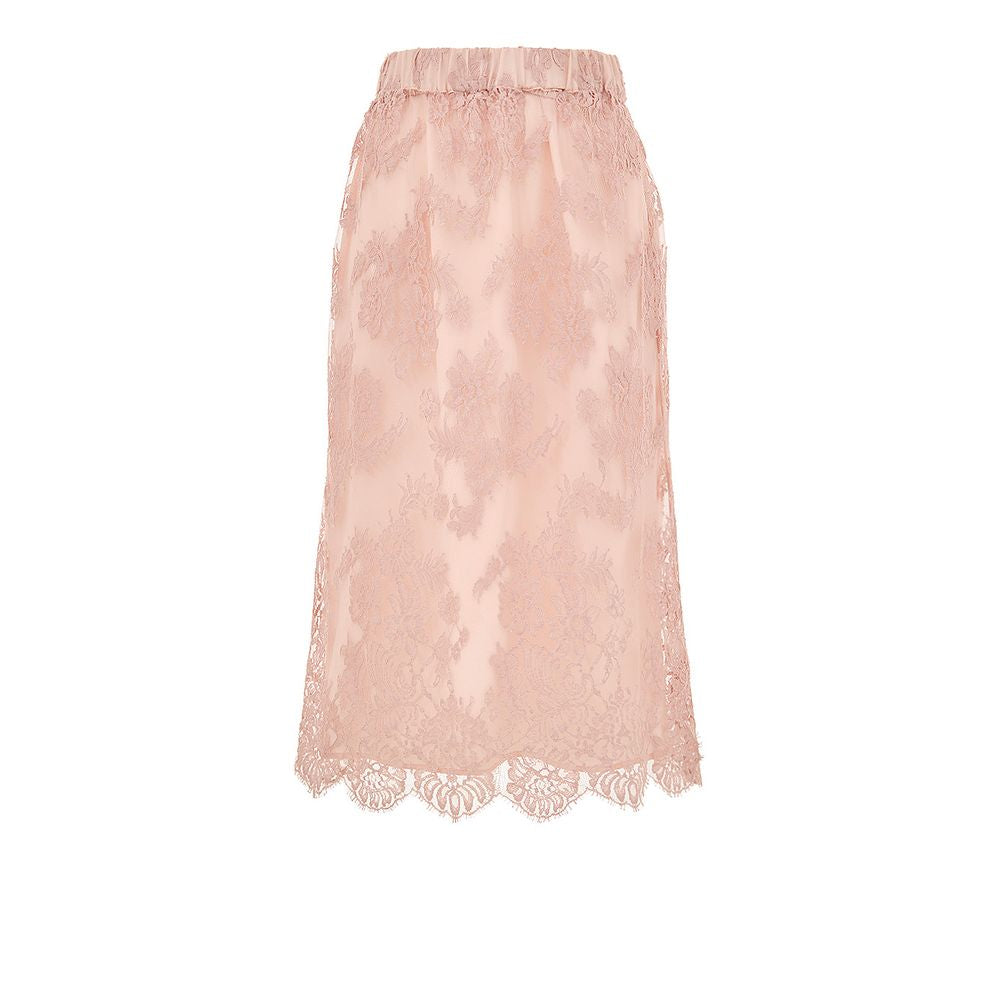 Gucci Pink Cotton Skirt