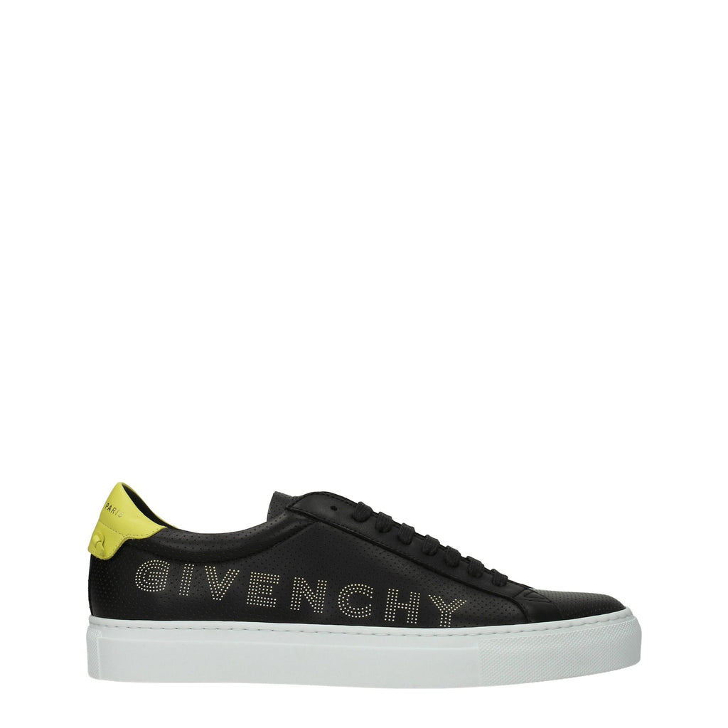 Givenchy Black Leather Low Tops