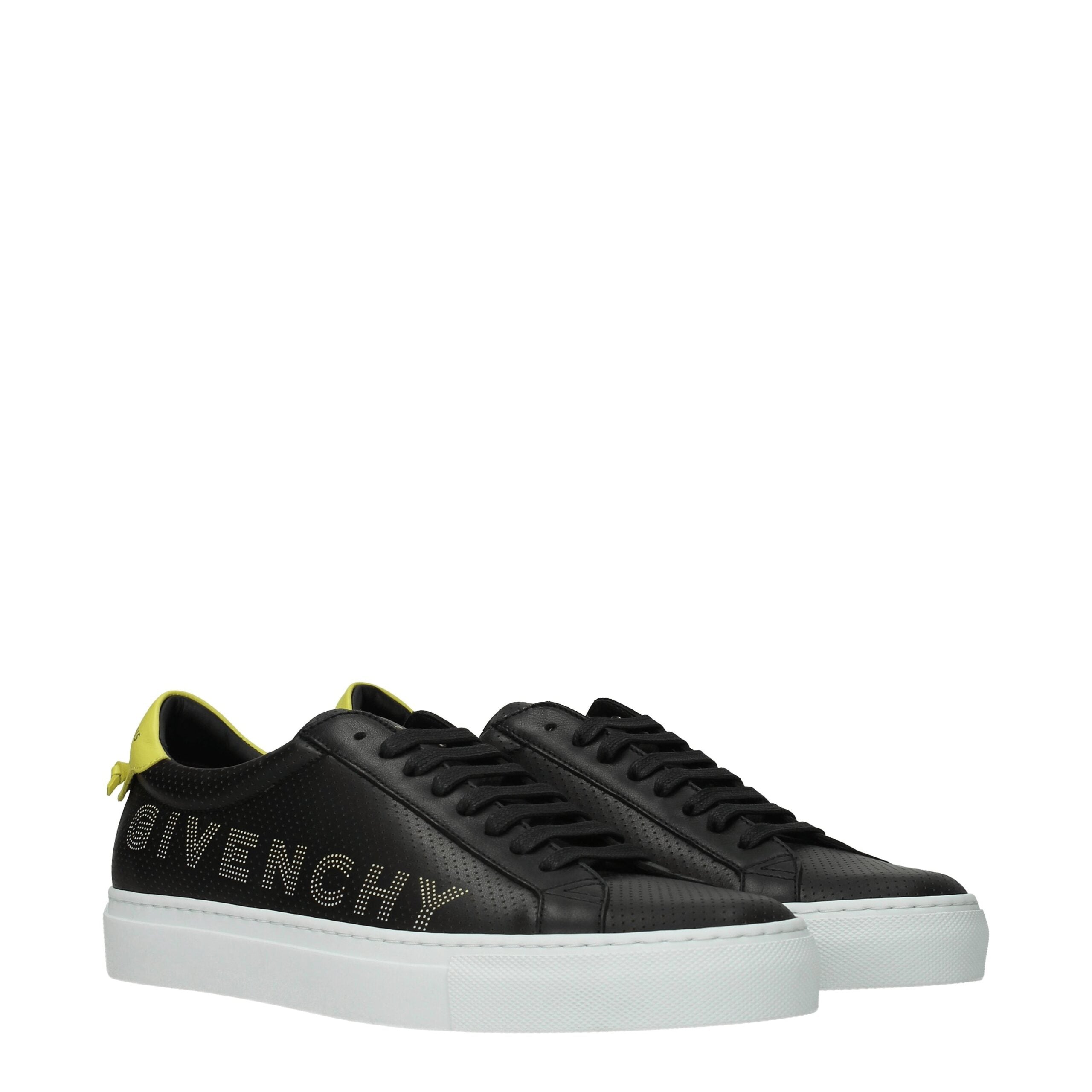 Givenchy Black Leather Low Tops