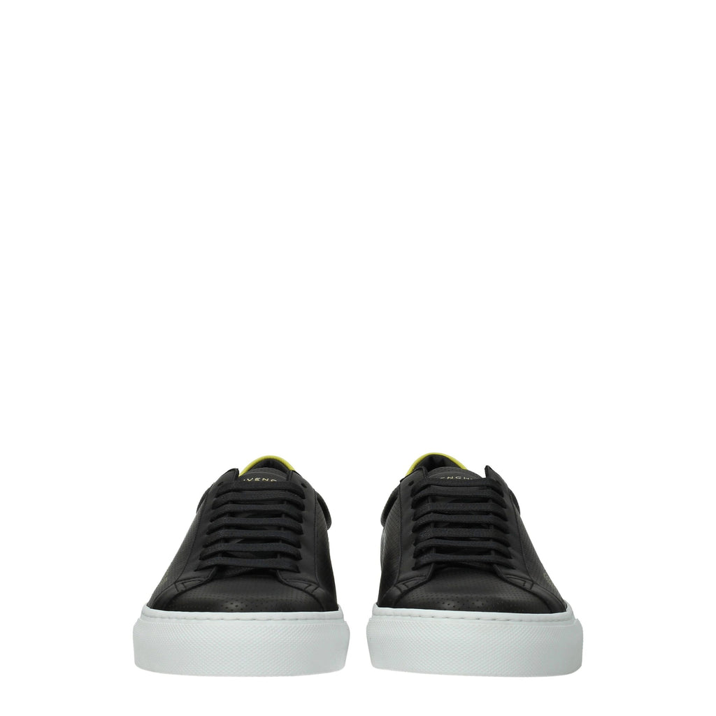 Givenchy Black Leather Low Tops