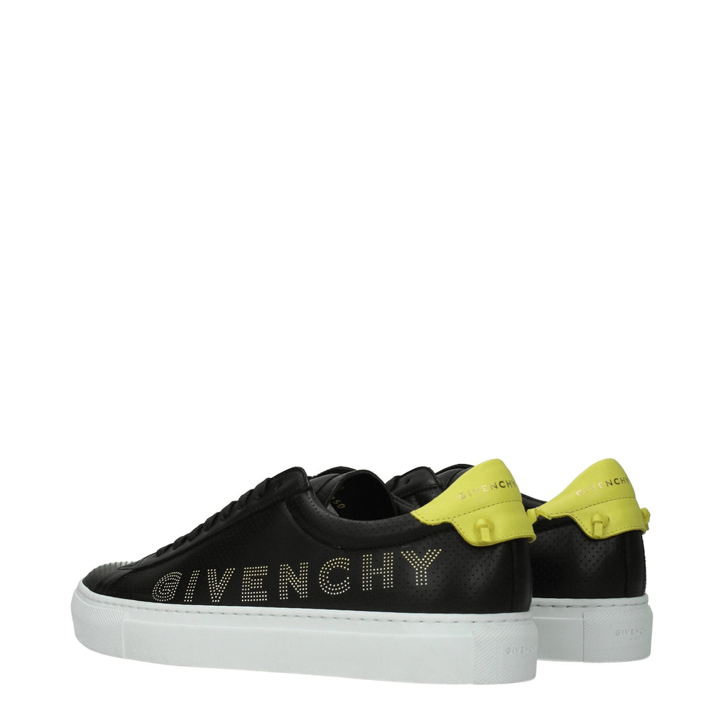 Givenchy Black Leather Low Tops