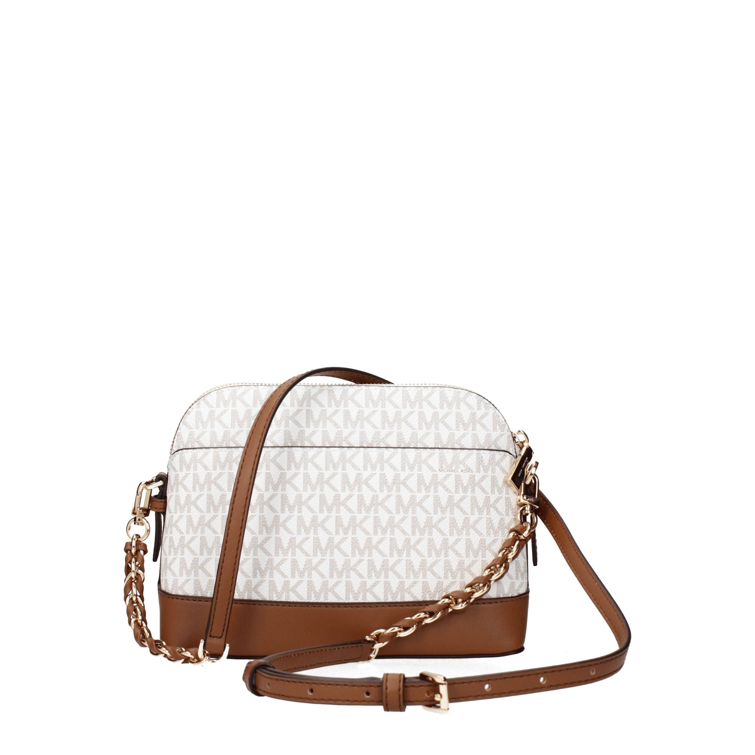Michael Kors Beige Fabric Crossbody Bags