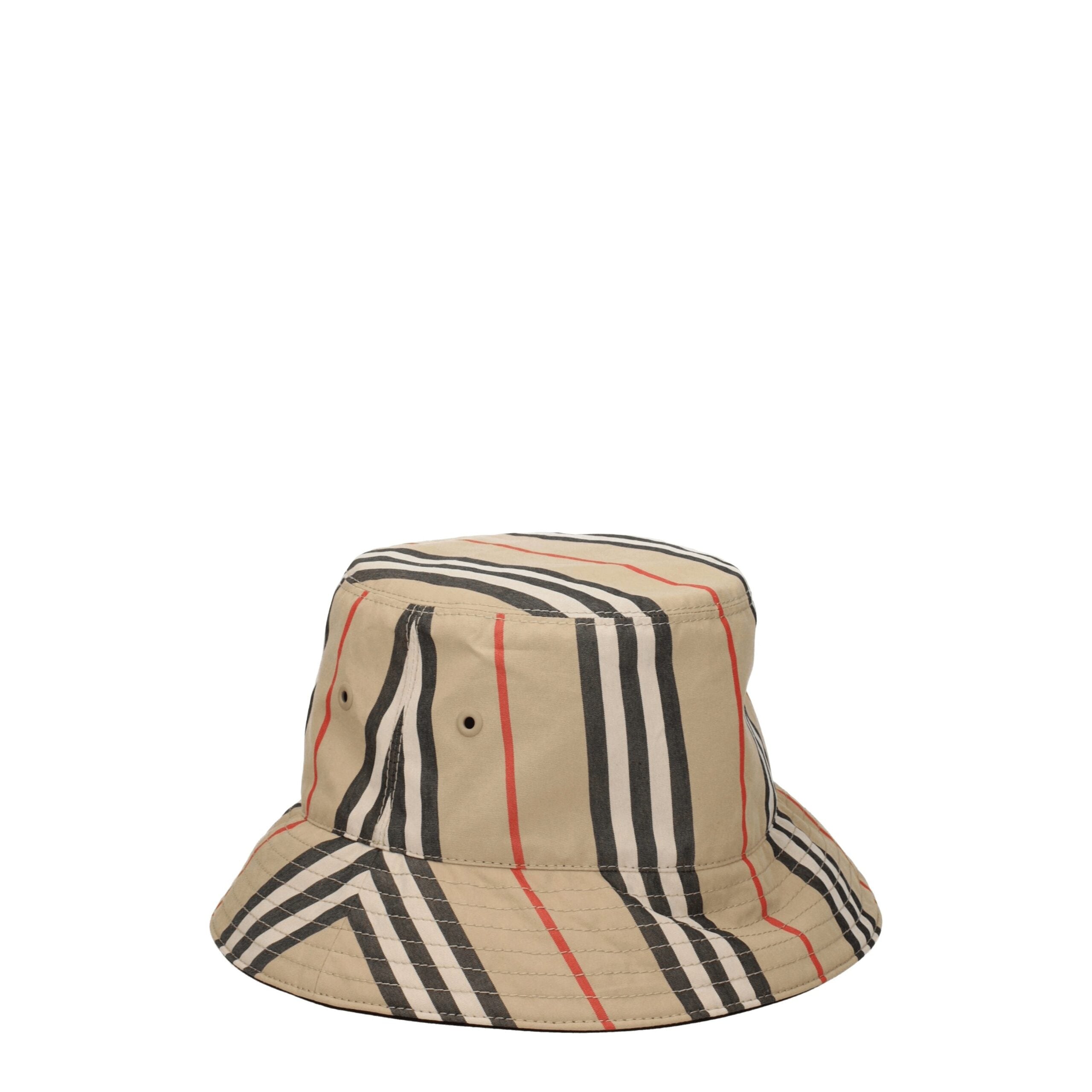 Burberry Beige Fabric Bucket Hats