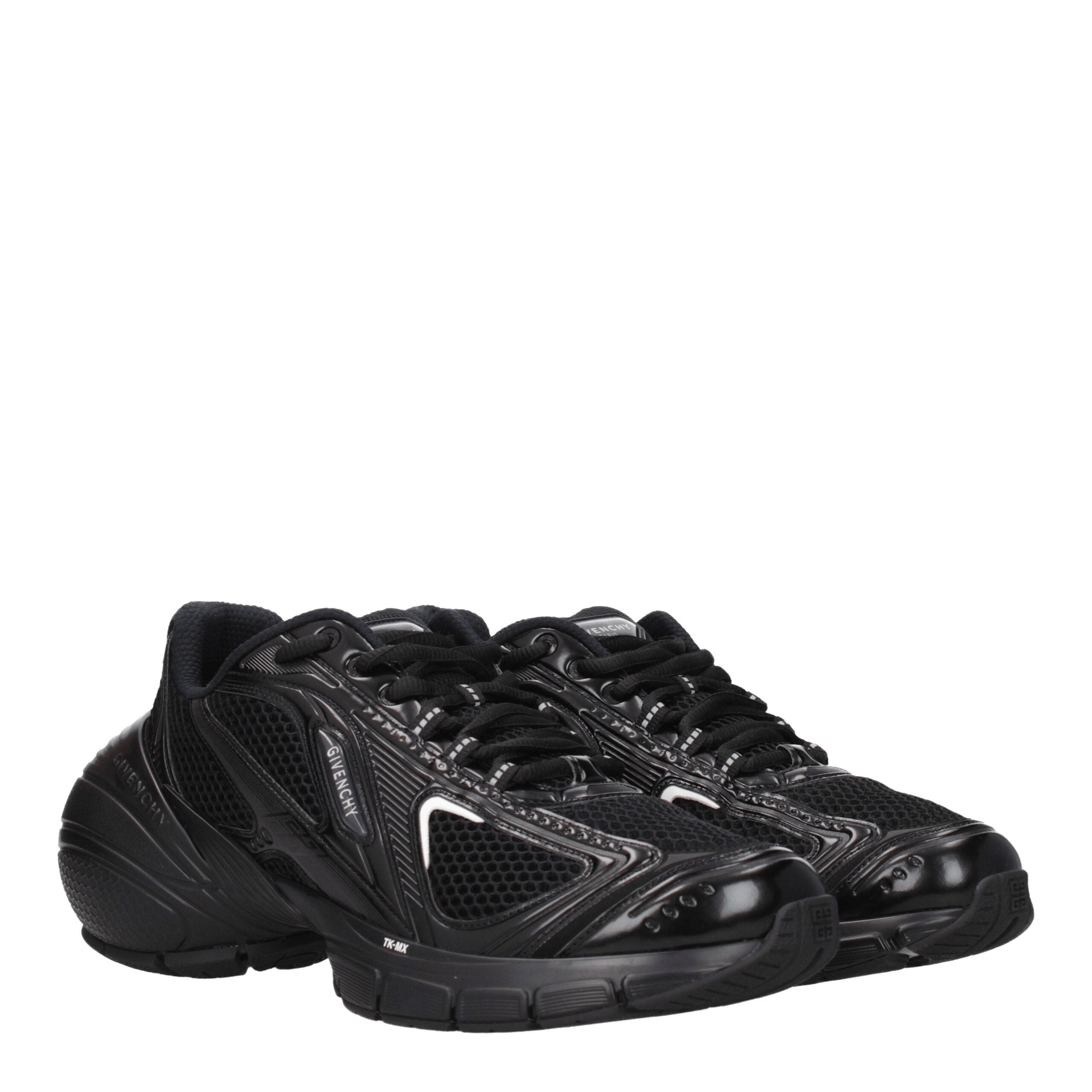 Givenchy Black Fabric Athletic Sneakers