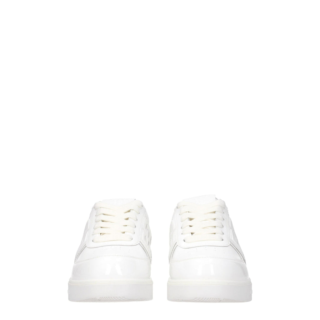 Givenchy White Leather Low Tops