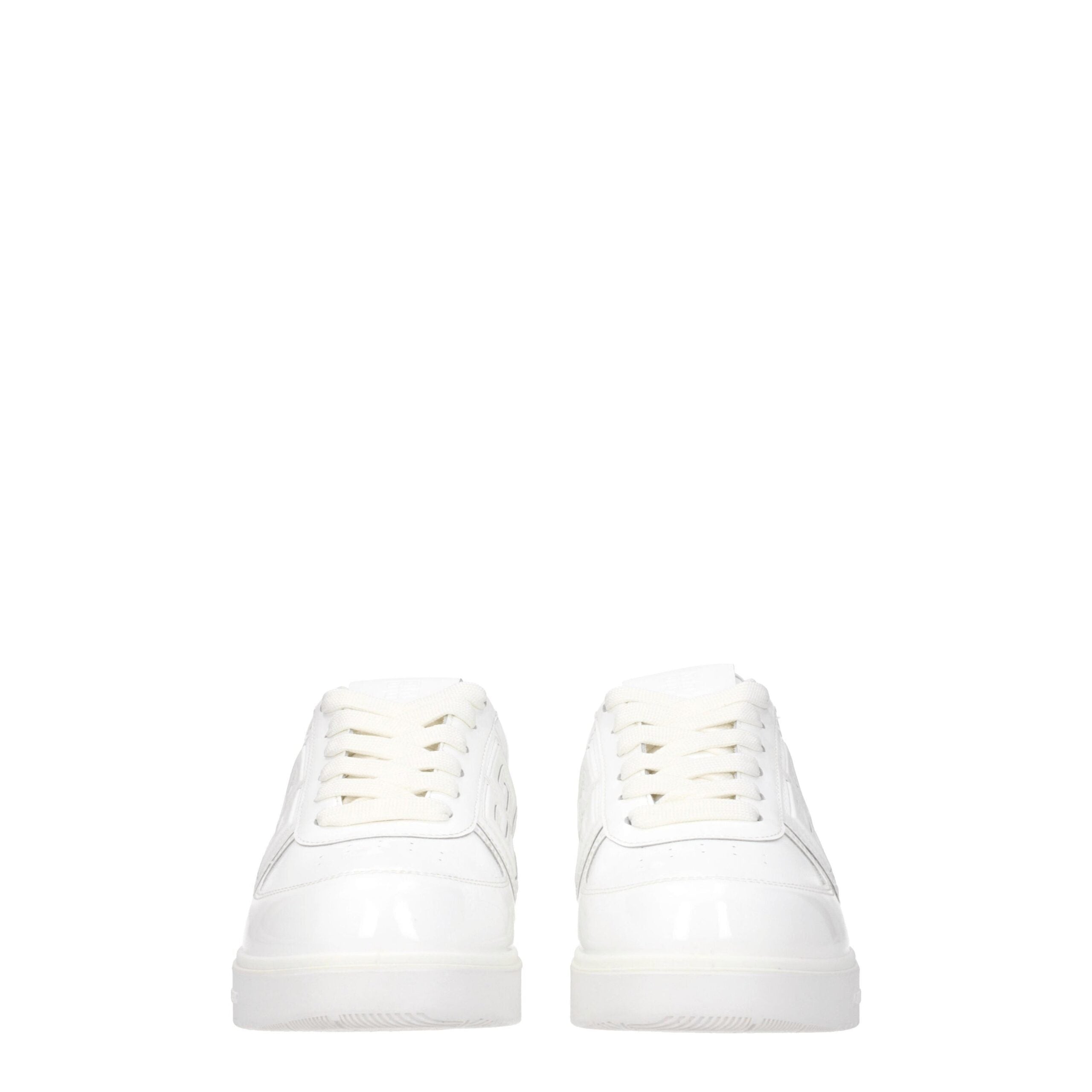 Givenchy White Leather Low Tops