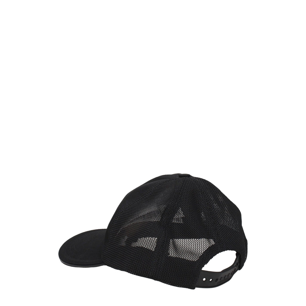Burberry Black Cotton Caps (Baseball Hat)