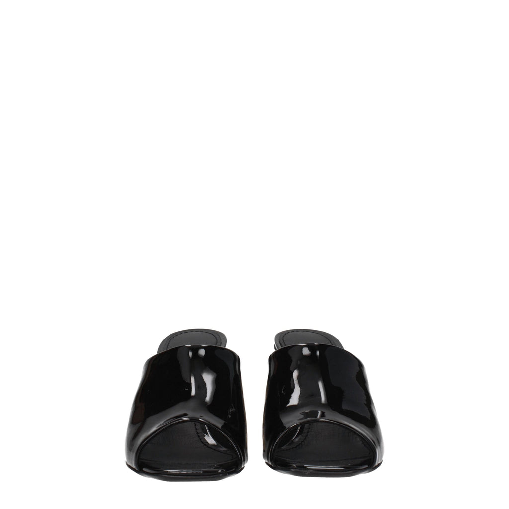 Dolce & Gabbana Black Leather Sandal