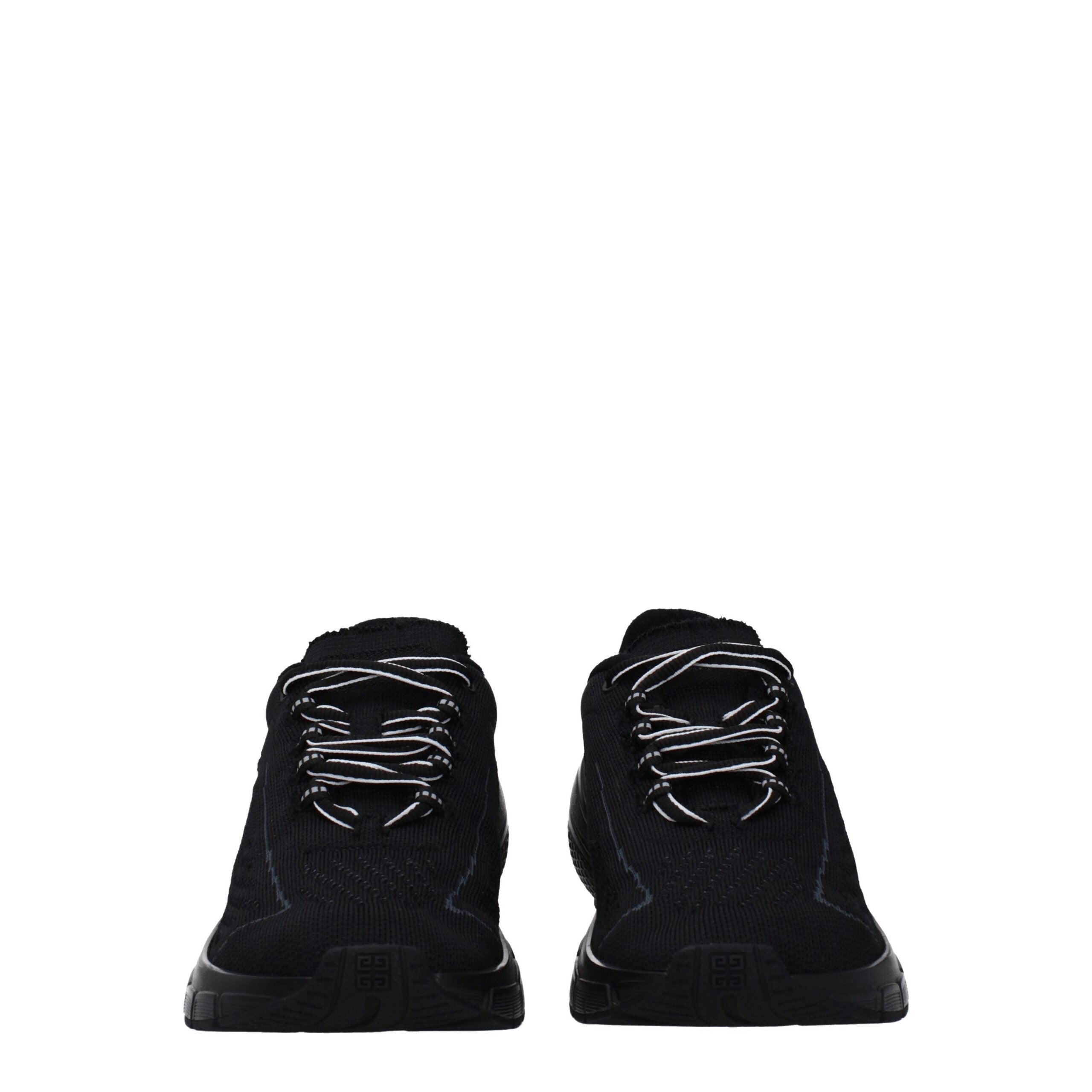 Givenchy Black Fabric Athletic Sneakers