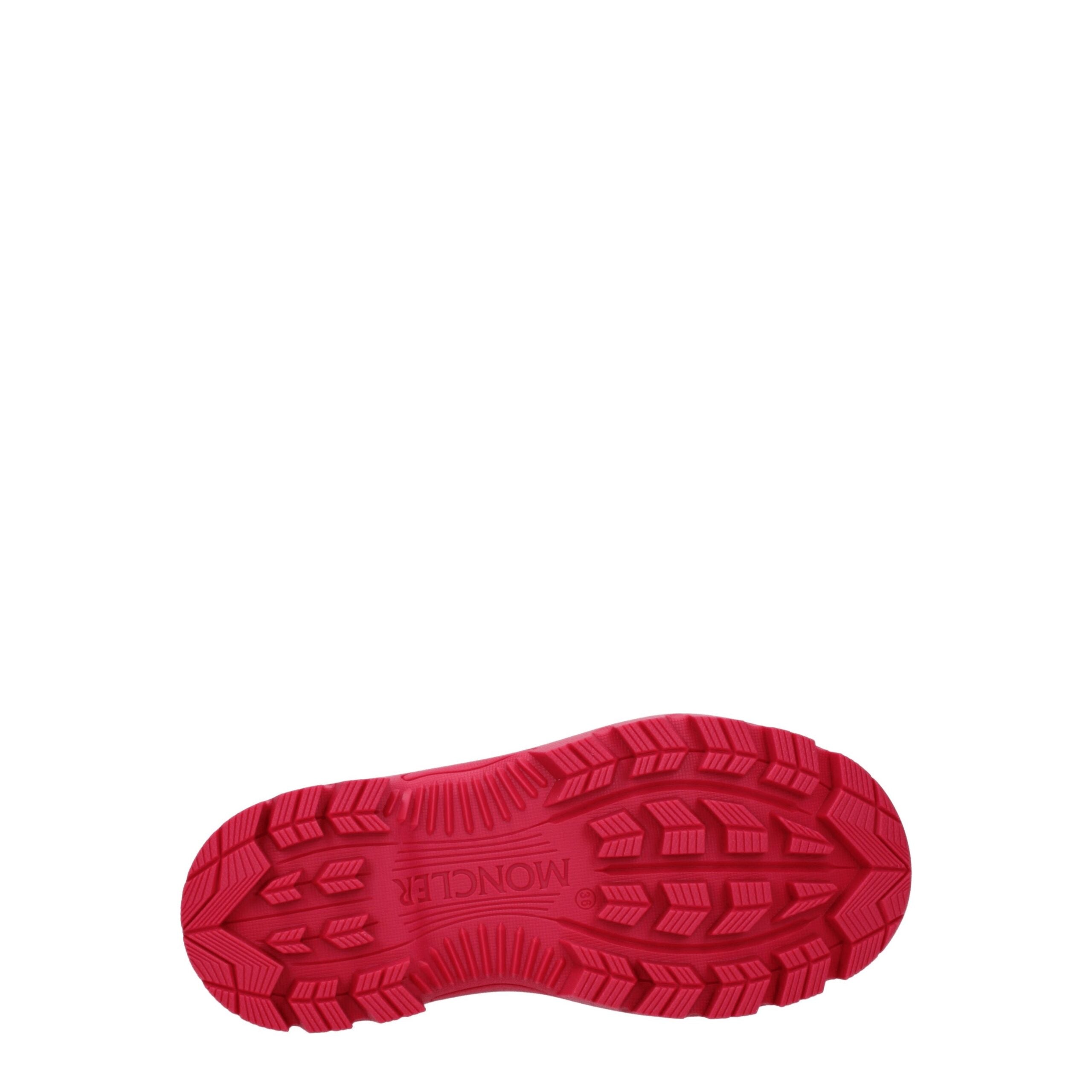 Moncler Pink Cotton Ankle Boots