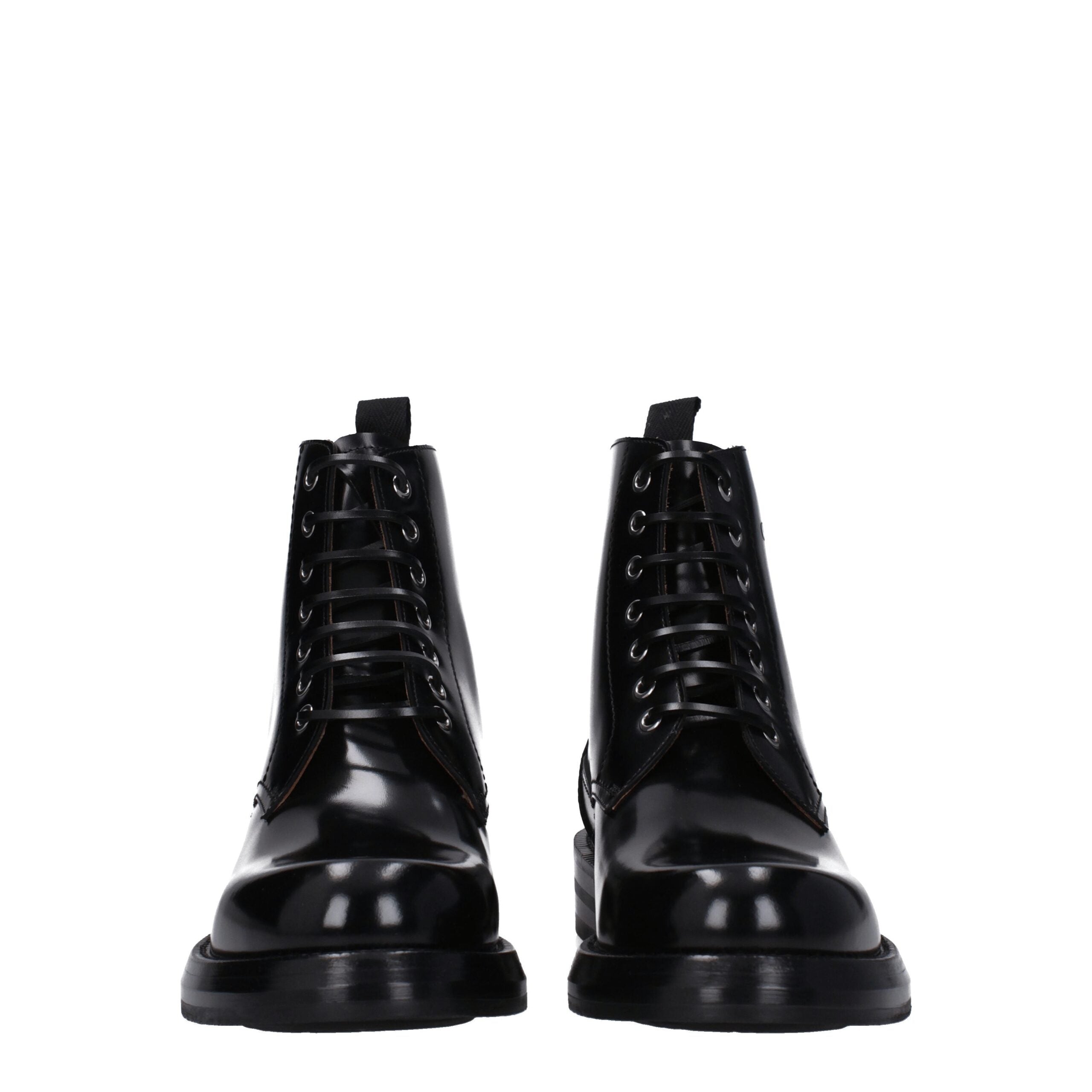 Christian Dior Black Leather Ankle Boots