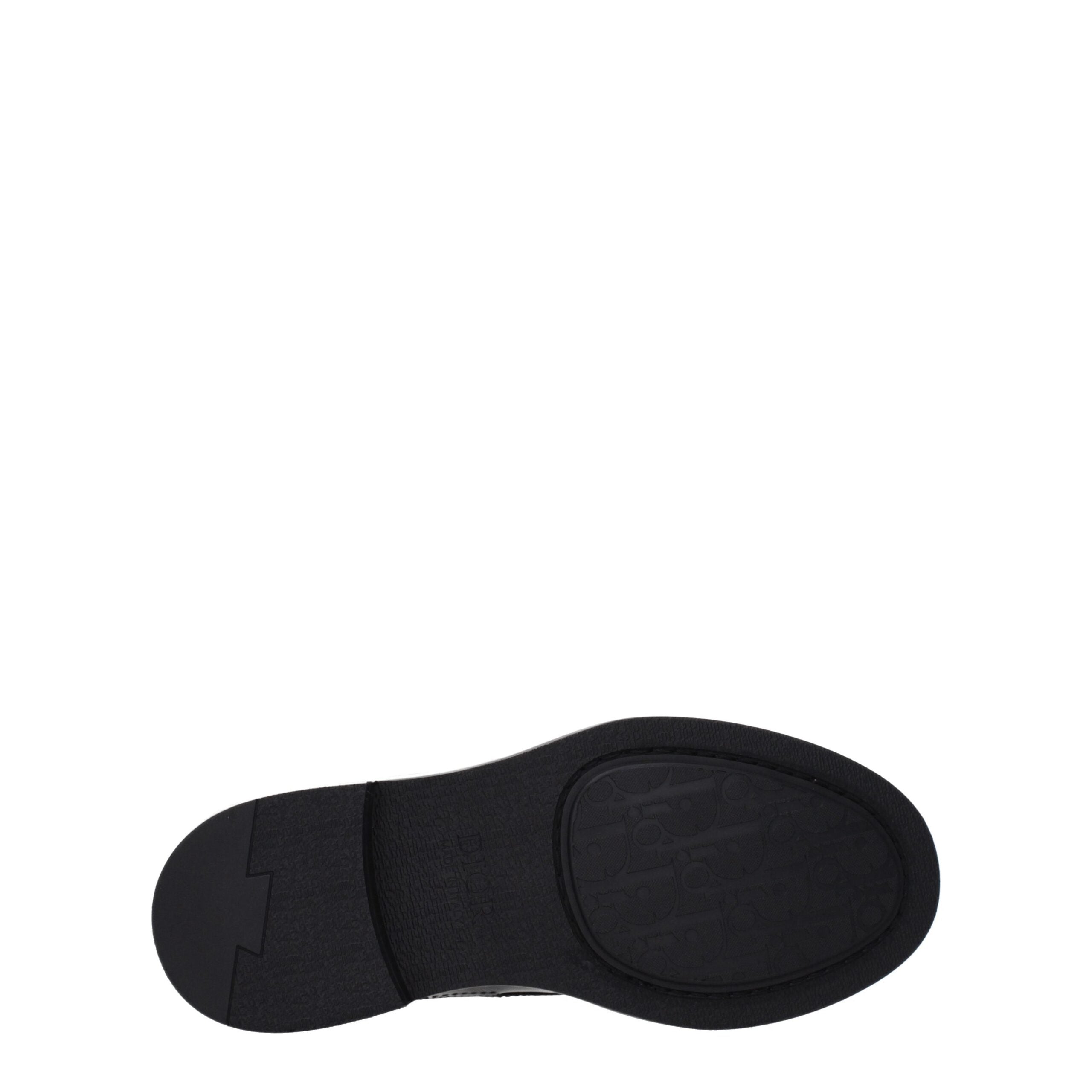 Christian Dior Black Leather Ankle Boots