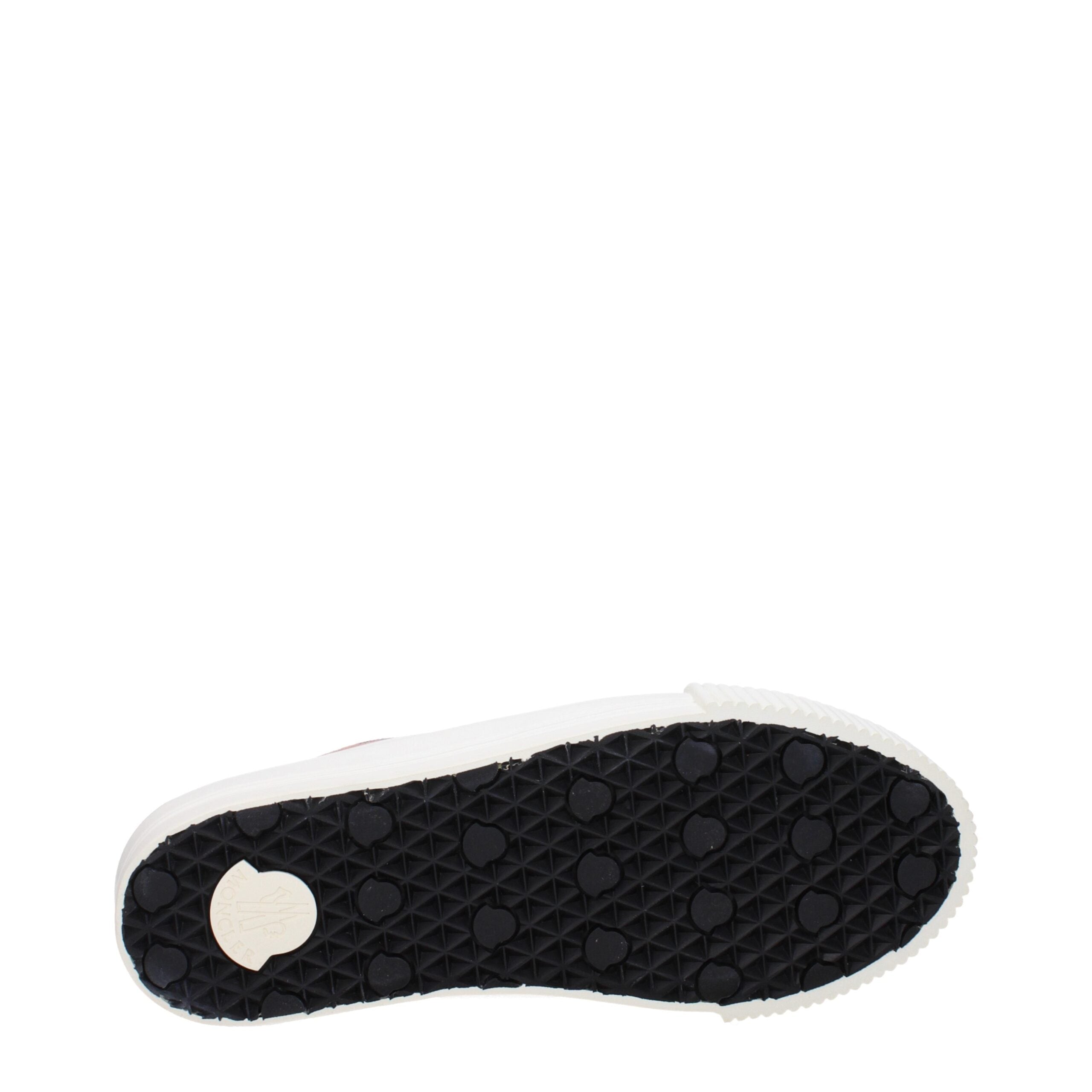 Moncler Pink Fabric Low Tops