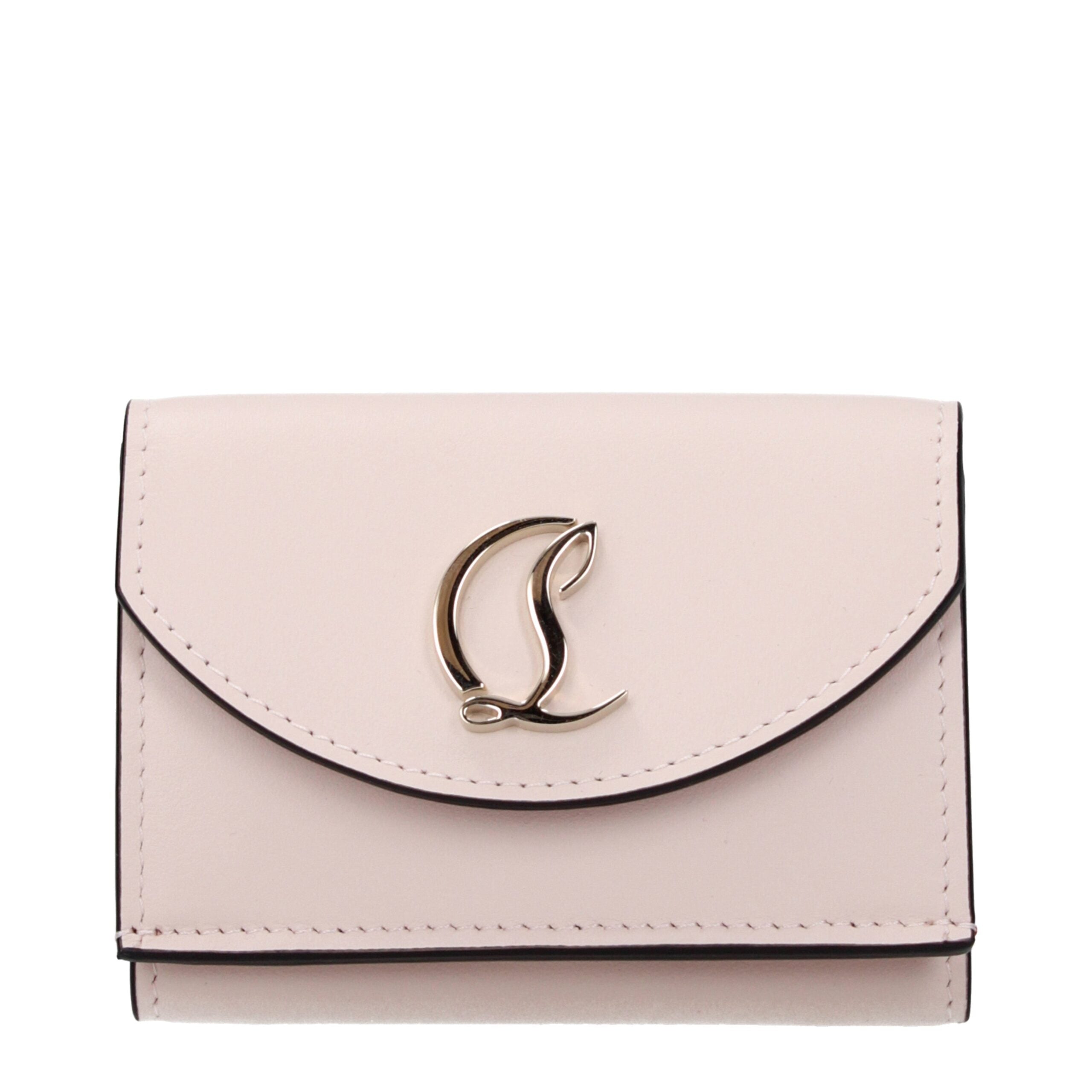 Christian Louboutin Beige Leather Wallet