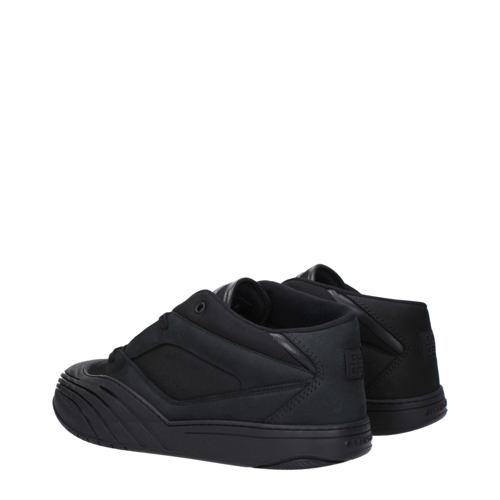 Givenchy Black Fabric Low Tops