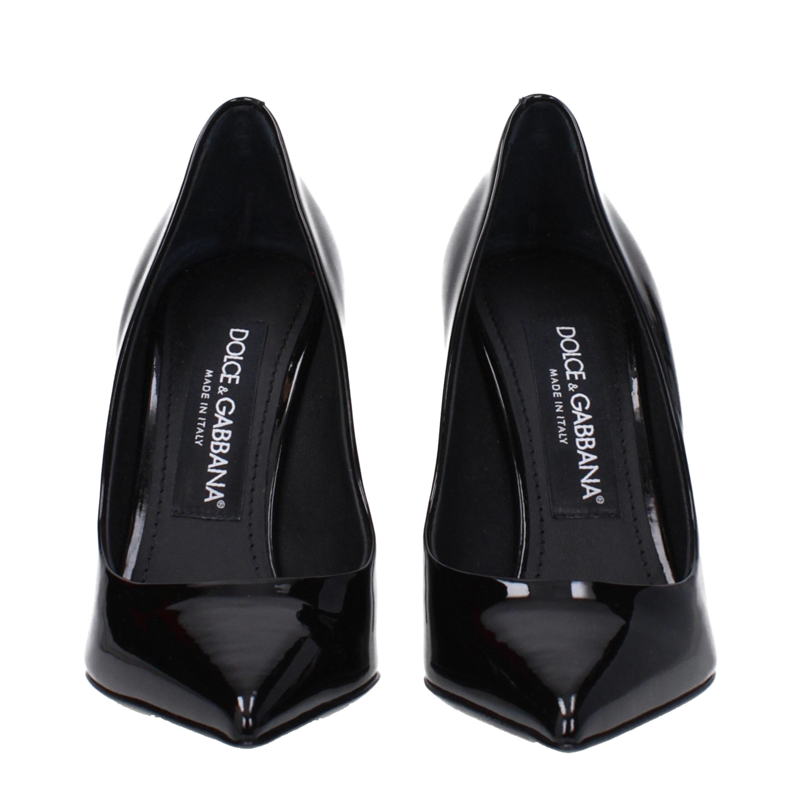 Dolce & Gabbana Black Leather Broch