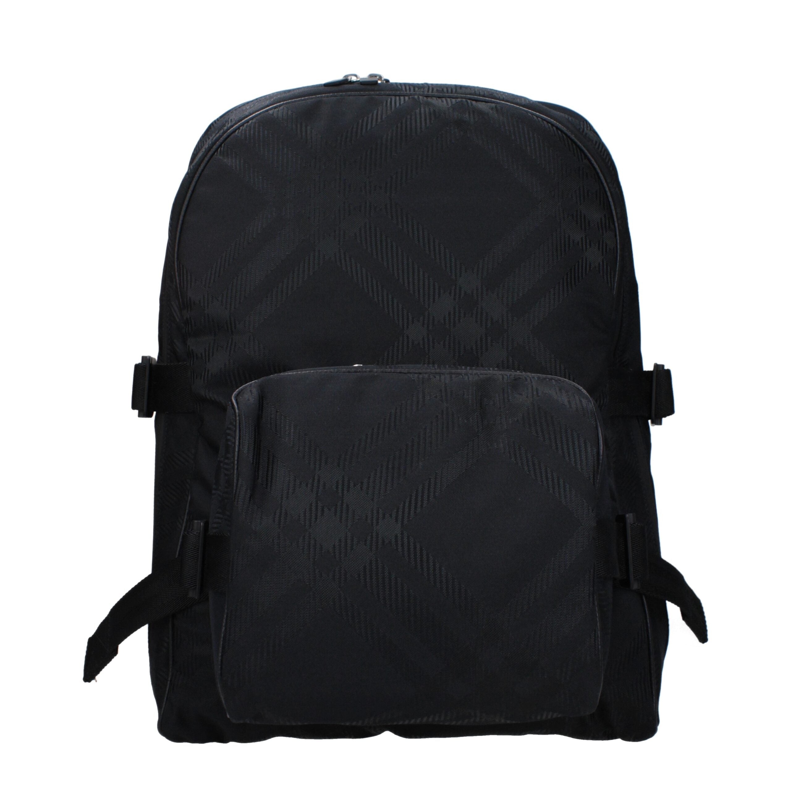 Burberry Black Fabric Backpacks