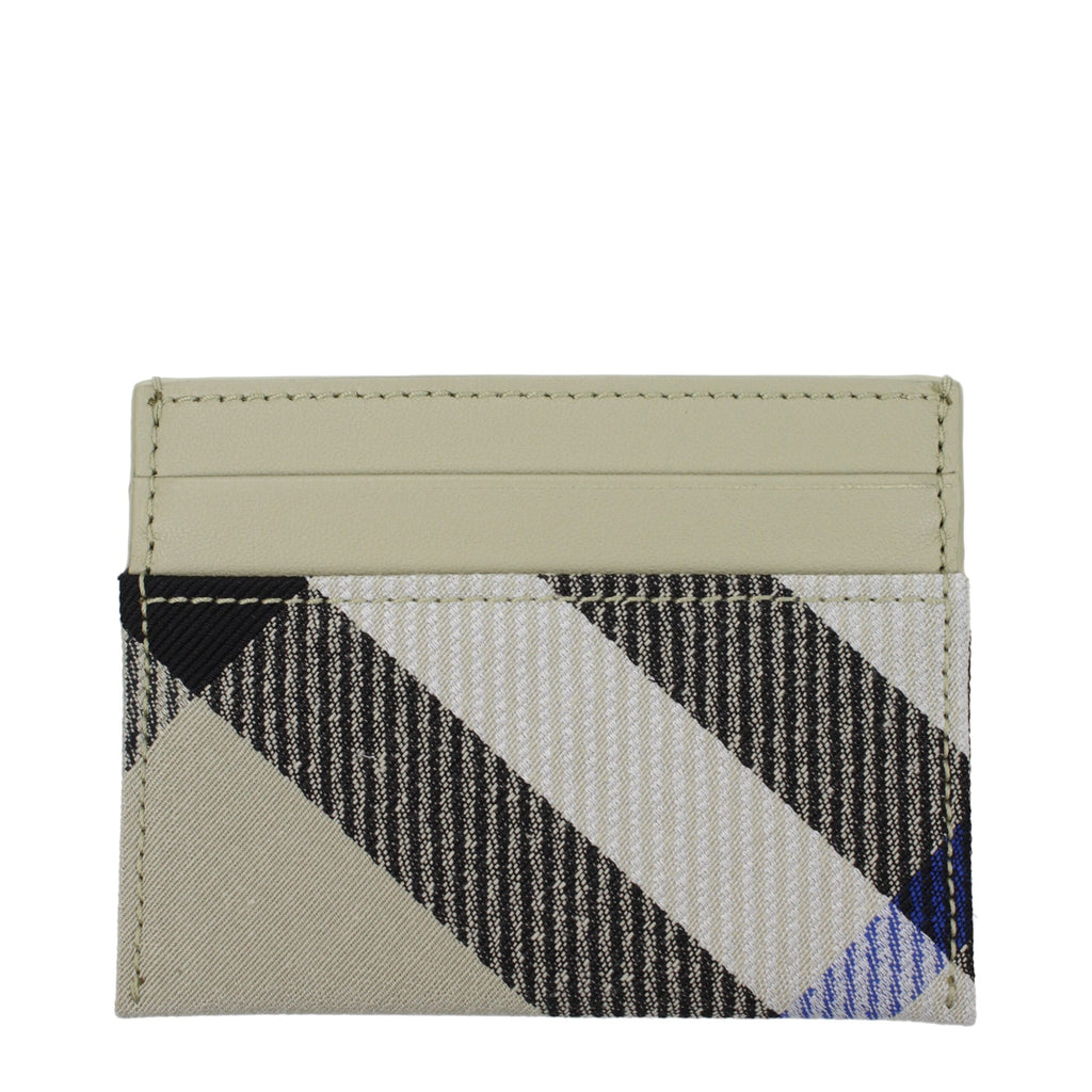 Burberry Green Fabric Cardholders