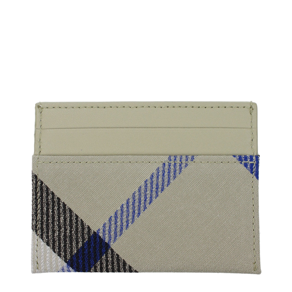 Burberry Green Fabric Cardholders