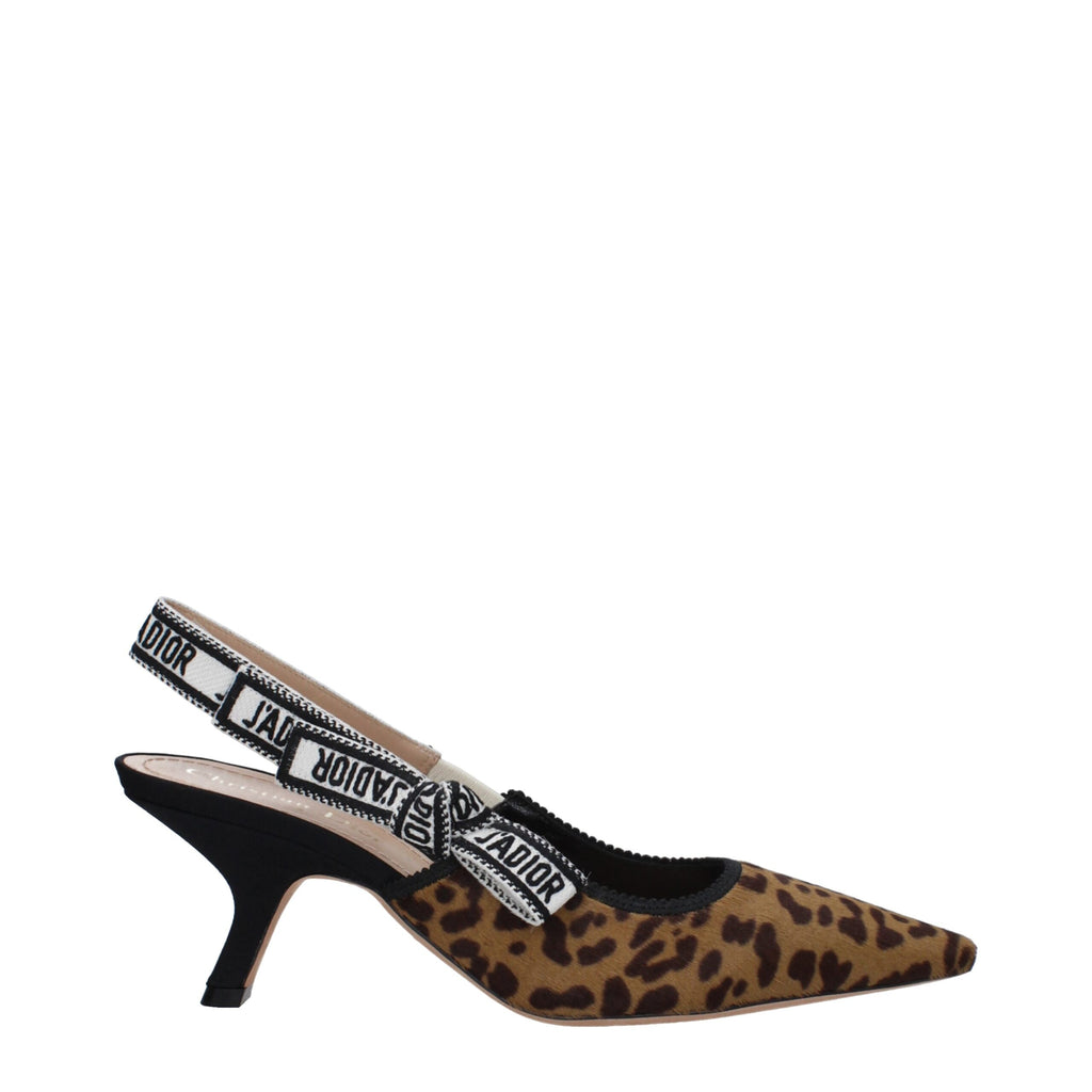 Christian Dior Beige Horsehair Sandal