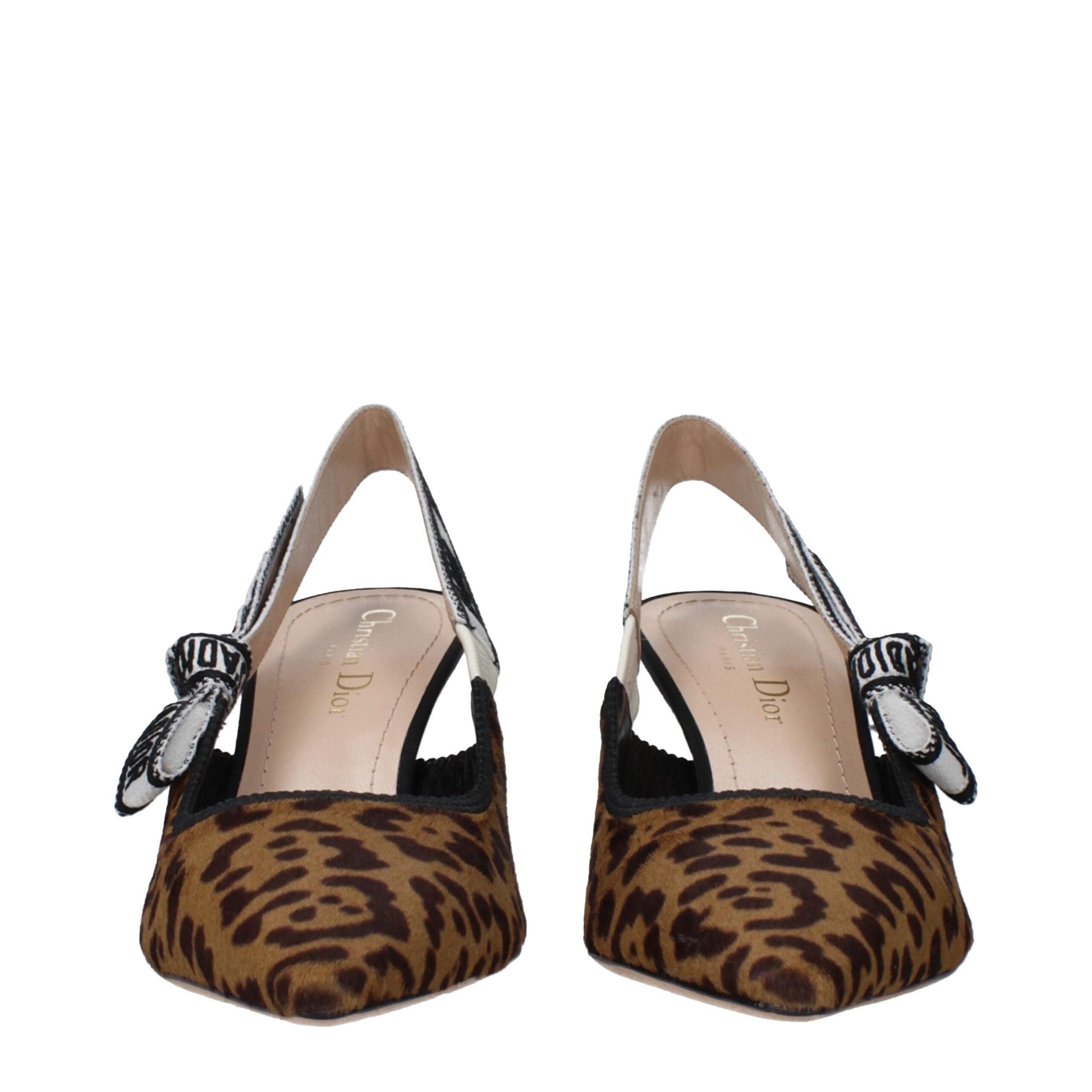 Christian Dior Beige Horsehair Sandal