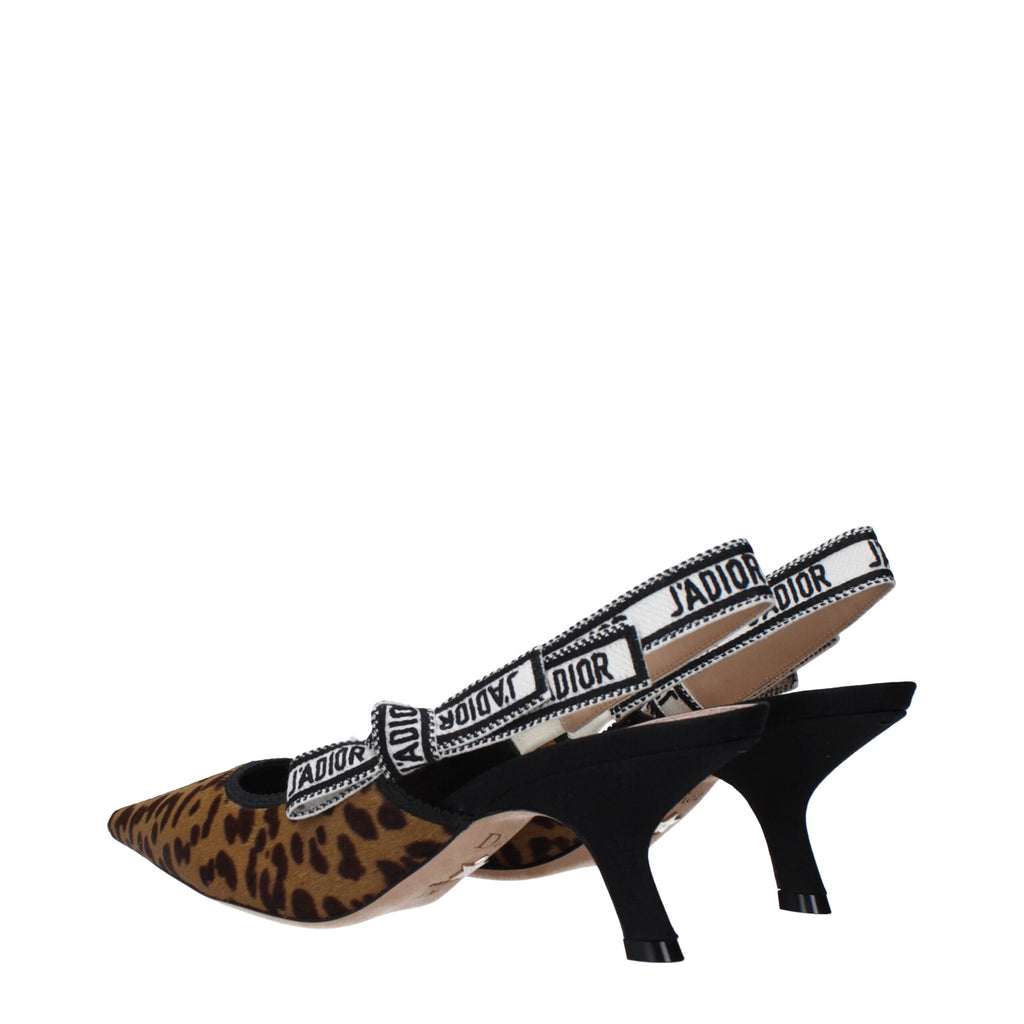 Christian Dior Beige Horsehair Sandal