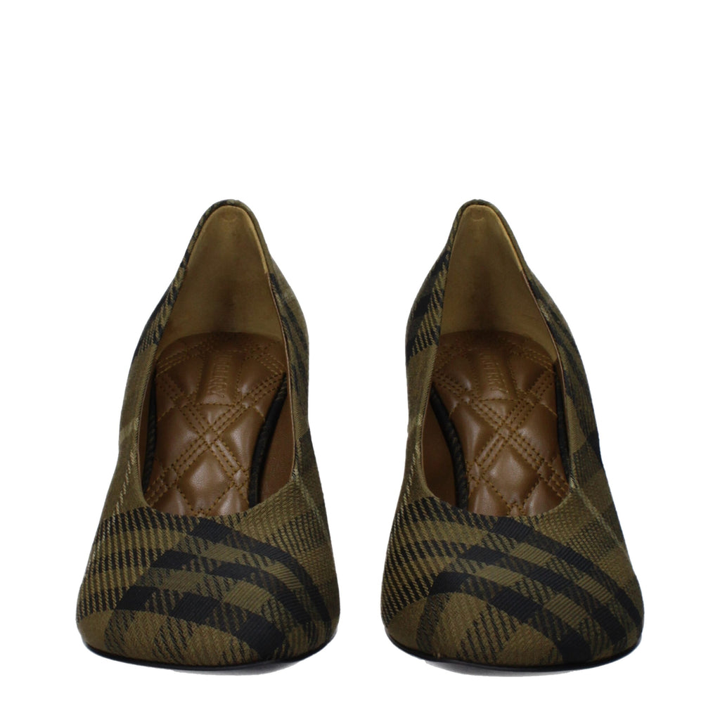 Burberry Green Fabric Broch