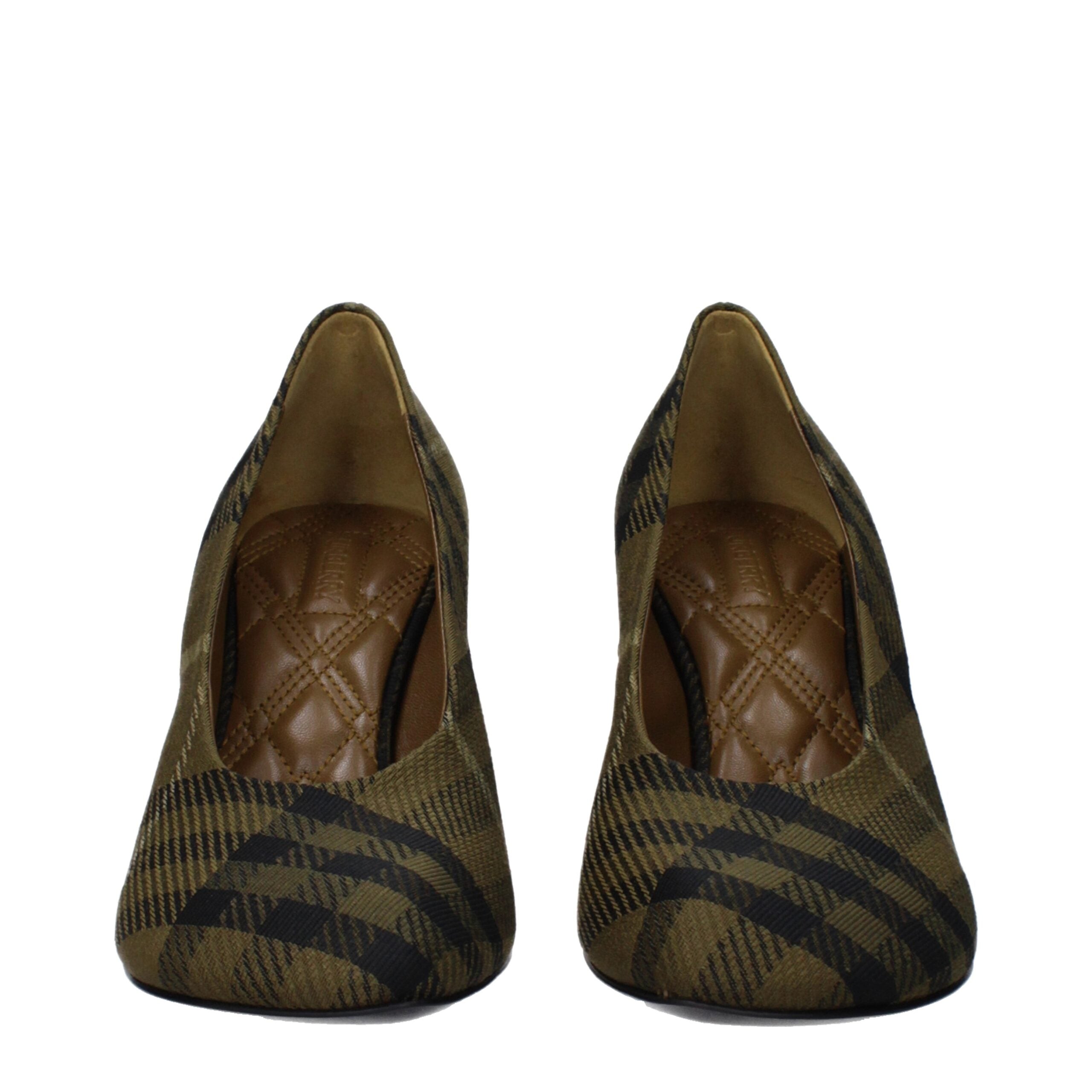 Burberry Green Fabric Broch