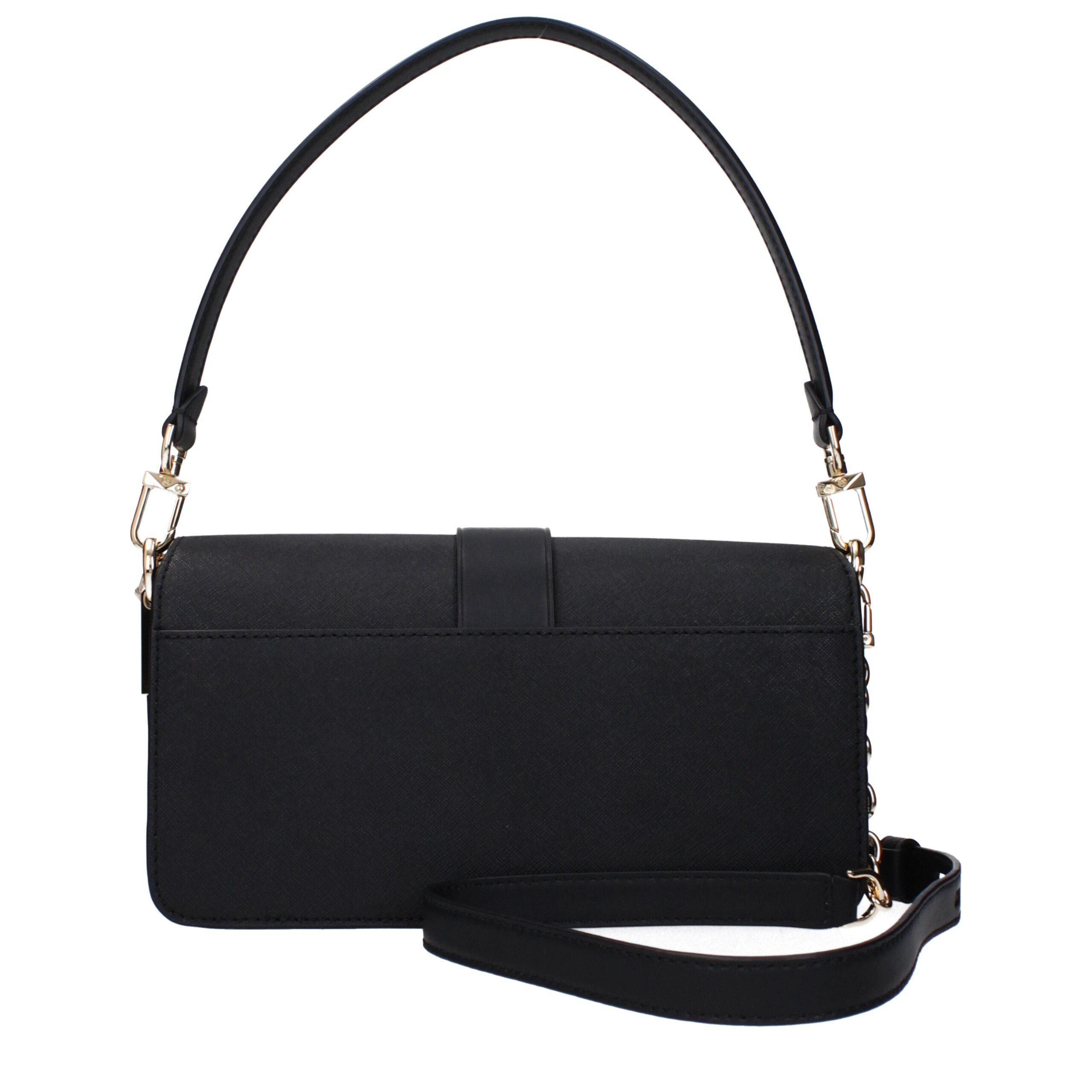Michael Kors Black Leather Shoulder Bag