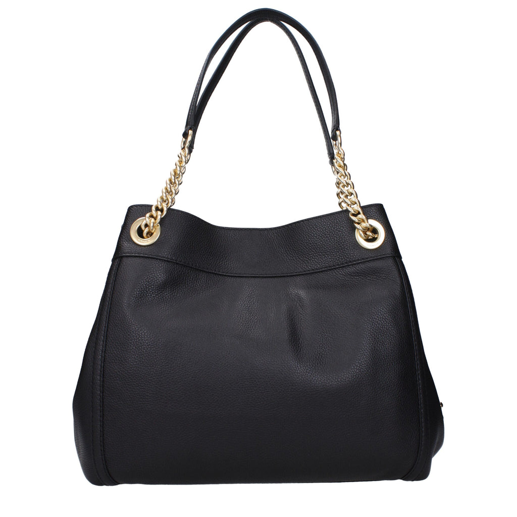 COACH Black Leather Shoulder Bags
