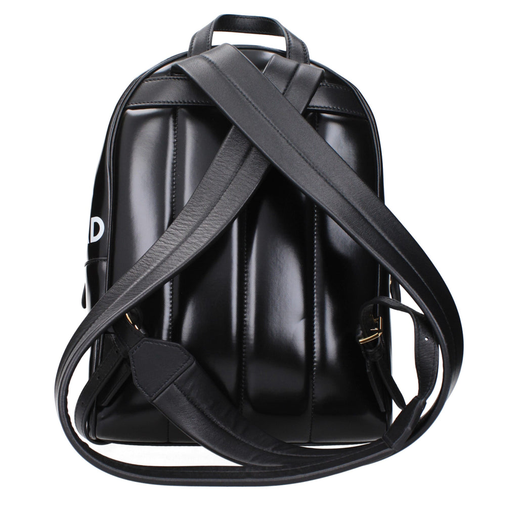 Burberry Black Fabric Backpacks