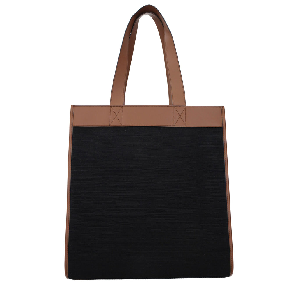 Burberry Black Fabric Shoulder Bags